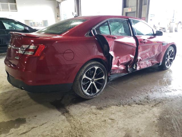 1FAHP2KT5EG125632 - 2014 FORD TAURUS SHO RED photo 3