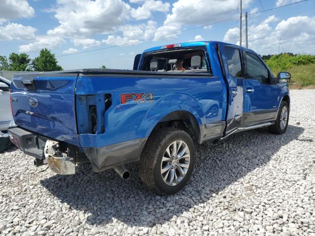 1FTFW1EG4FKD53827 - 2015 FORD F150 SUPERCREW BLUE photo 3