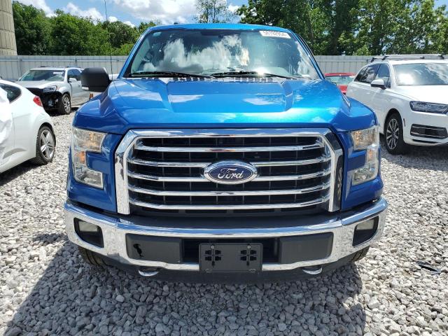 1FTFW1EG4FKD53827 - 2015 FORD F150 SUPERCREW BLUE photo 5