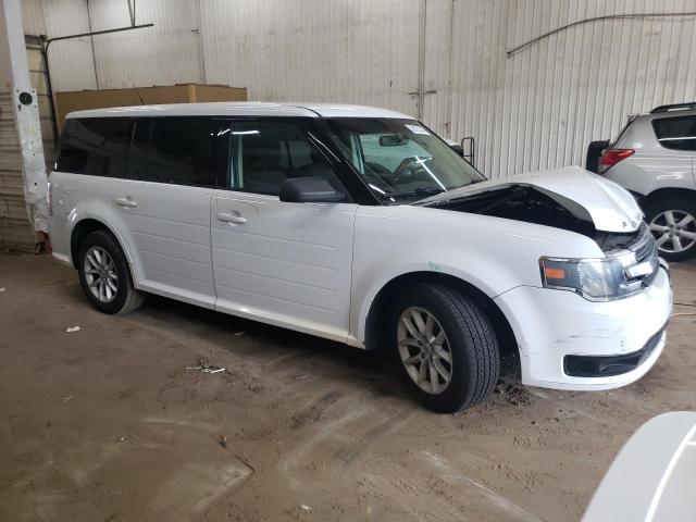 2FMGK5B88EBD27739 - 2014 FORD FLEX SE WHITE photo 4