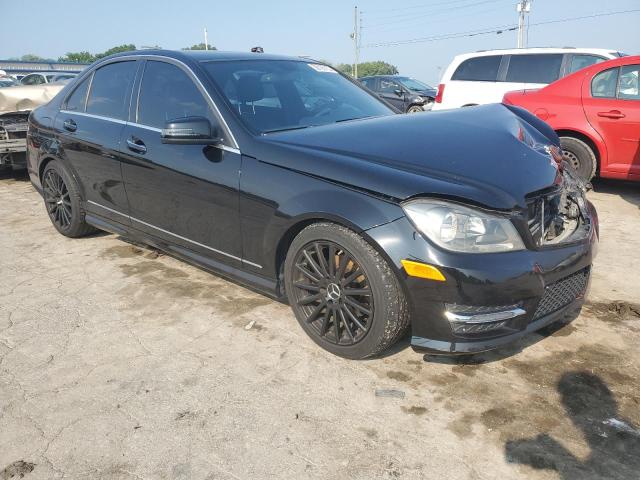 WDDGF4HB7ER308639 - 2014 MERCEDES-BENZ C 250 BLACK photo 4