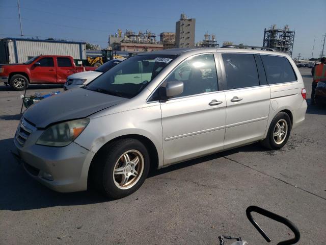 5FNRL38896B039948 - 2006 HONDA ODYSSEY TOURING SILVER photo 1