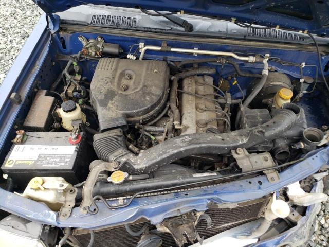 1N6DD21S0XC304548 - 1999 NISSAN FRONTIER XE BLUE photo 11