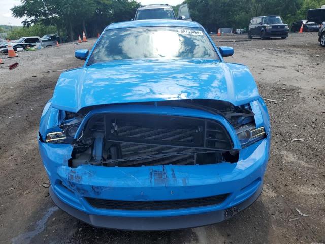 1ZVBP8AM1D5252057 - 2013 FORD MUSTANG BLUE photo 5