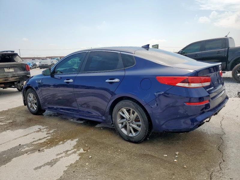 5XXGT4L33KG373585 - 2019 KIA OPTIMA LX Niebieski zdjęcie 2