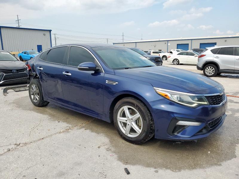 5XXGT4L33KG373585 - 2019 KIA OPTIMA LX Niebieski zdjęcie 4