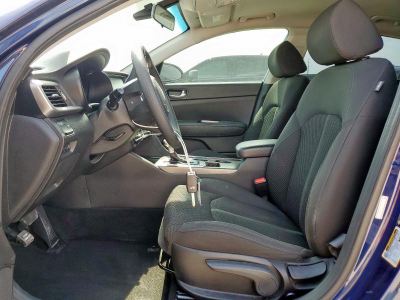 5XXGT4L33KG373585 - 2019 KIA OPTIMA LX Niebieski zdjęcie 7