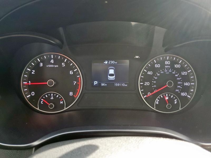 5XXGT4L33KG373585 - 2019 KIA OPTIMA LX Niebieski zdjęcie 9