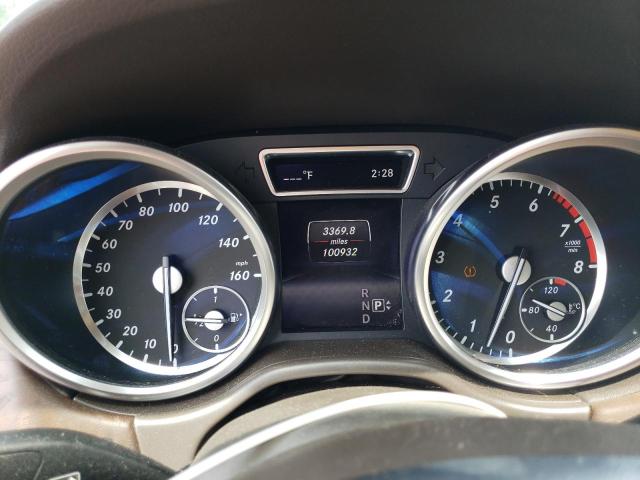 4JGDA5HB4FA610774 - 2015 MERCEDES-BENZ ML 350 4MATIC BROWN photo 9