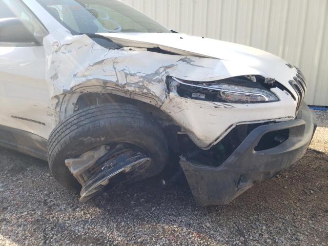 1C4PJMBS3FW736048 - 2015 JEEP CHEROKEE TRAILHAWK WHITE photo 9