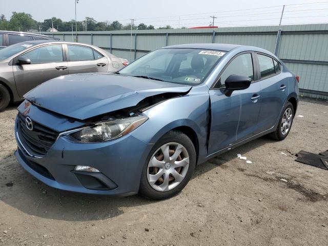 JM1BM1T74E1192164 - 2014 MAZDA 3 SV BLUE photo 1