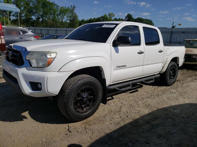 5TFJU4GNXFX064726 - 2015 TOYOTA TACOMA DOUBLE CAB PRERUNNER WHITE photo 1