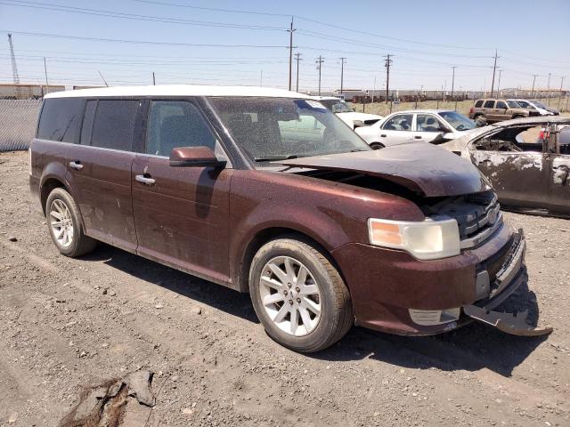 2FMEK62C29BA50285 - 2009 FORD FLEX SEL MAROON photo 4