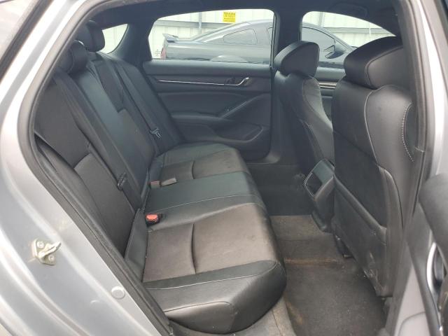1HGCV1F37KA169307 - 2019 HONDA ACCORD SPORT ვერცხლისფერი ფოტო 10