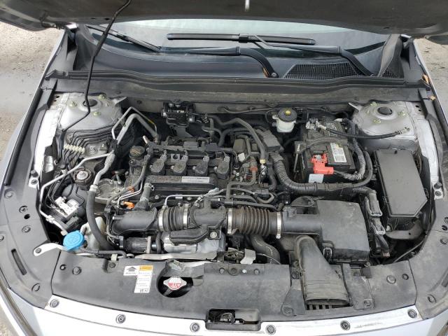1HGCV1F37KA169307 - 2019 HONDA ACCORD SPORT ვერცხლისფერი ფოტო 11
