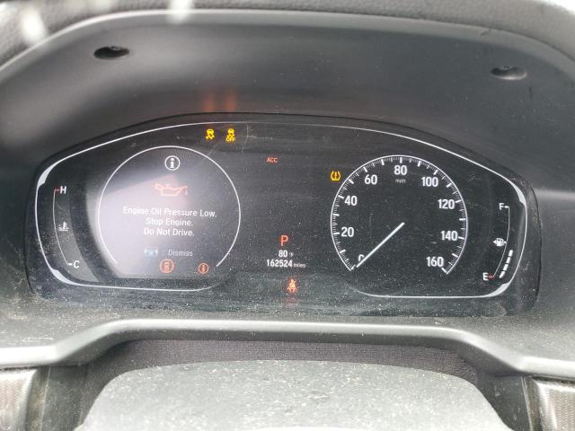 1HGCV1F37KA169307 - 2019 HONDA ACCORD SPORT ვერცხლისფერი ფოტო 9