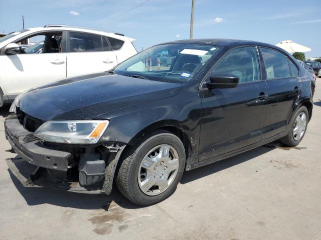 3VW2K7AJ3BM080815 - 2011 VOLKSWAGEN JETTA BASE أسود صورة 1