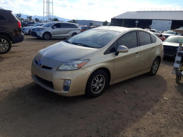 JTDKN3DU4B1449235 - 2011 TOYOTA PRIUS GOLD photo 2