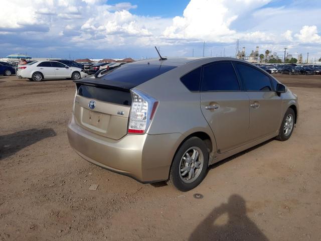 JTDKN3DU4B1449235 - 2011 TOYOTA PRIUS GOLD photo 4