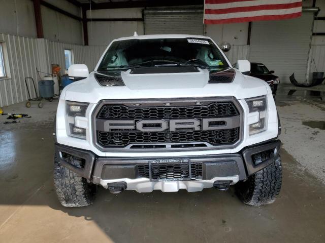 1FTFW1RG0LFB64655 - 2020 FORD F150 RAPTOR WHITE photo 5