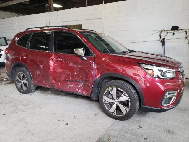 JF2SKAXC5MH580217 - 2021 SUBARU FORESTER TOURING 红色 照片 4