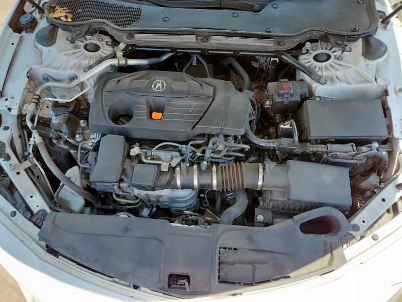 19UUB5F55MA003327 - 2021 ACURA TLX TECH A WHITE photo 11