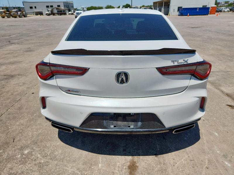 19UUB5F55MA003327 - 2021 ACURA TLX TECH A WHITE photo 6