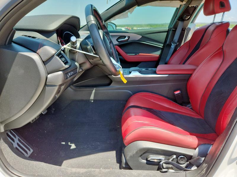 19UUB5F55MA003327 - 2021 ACURA TLX TECH A WHITE photo 7