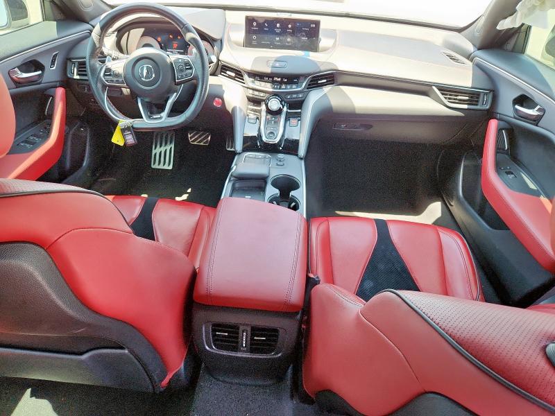 19UUB5F55MA003327 - 2021 ACURA TLX TECH A WHITE photo 8