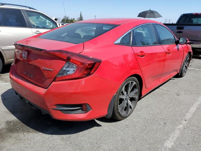 2HGFC2F81MH530071 - 2021 HONDA CIVIC SPORT 红色 照片 3