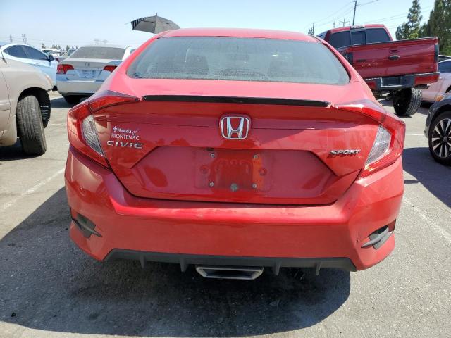 2HGFC2F81MH530071 - 2021 HONDA CIVIC SPORT 红色 照片 6