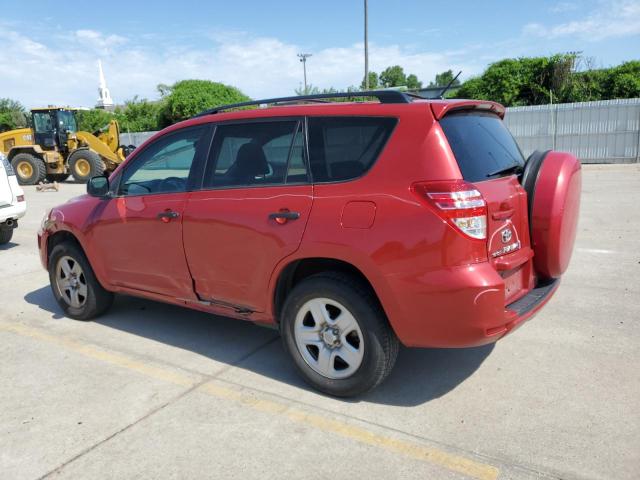 2T3ZF4DV2AW047689 - 2010 TOYOTA RAV4 RED photo 2