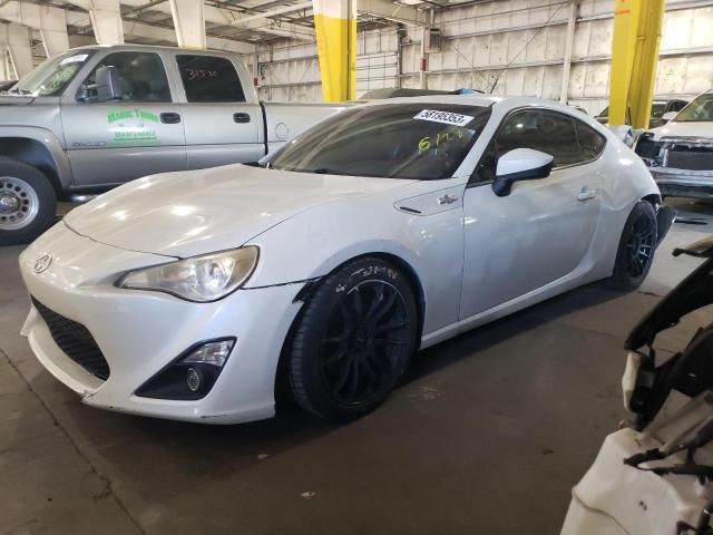 JF1ZNAA13D2723105 - 2013 TOYOTA SCION FR-S WHITE photo 1