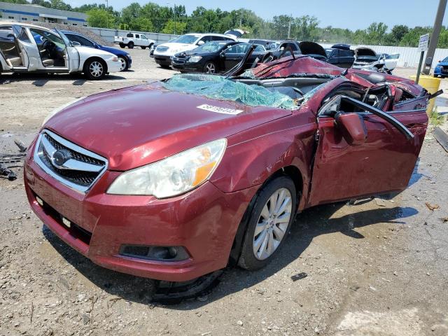 4S3BMCJ67B3252590 - 2011 SUBARU LEGACY 2.5I LIMITED RED photo 1