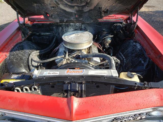 616437010102 - 1966 CHEVROLET IMPALA 4D RED photo 11