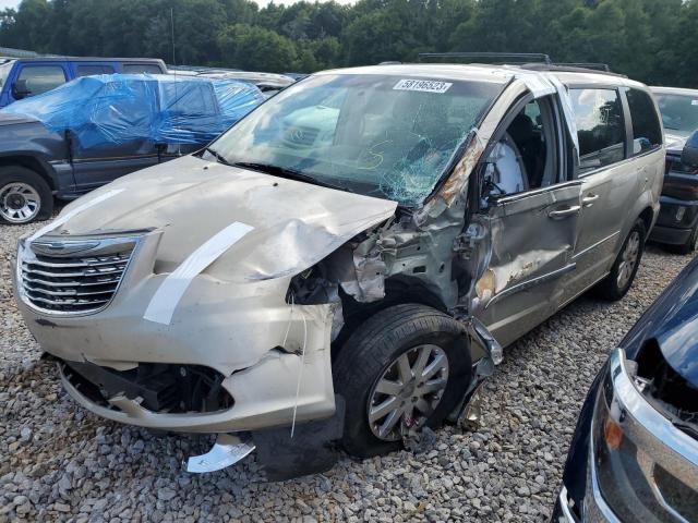 2C4RC1BG3ER294828 - 2014 CHRYSLER TOWN & COU TOURING 金色 照片 1