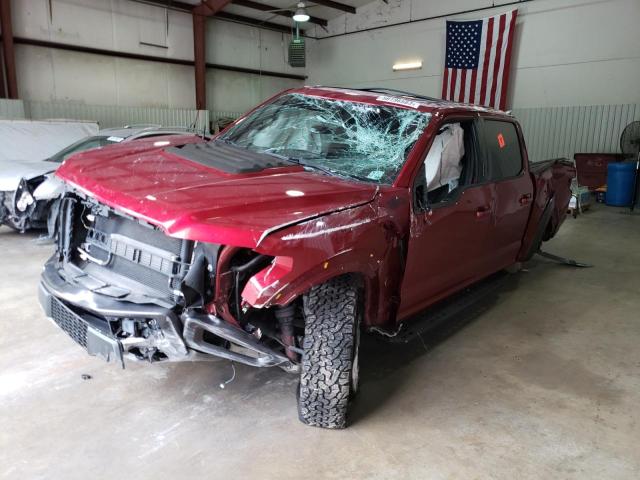 1FTFW1RG6KFC02579 - 2019 FORD F150 RAPTOR RED photo 1