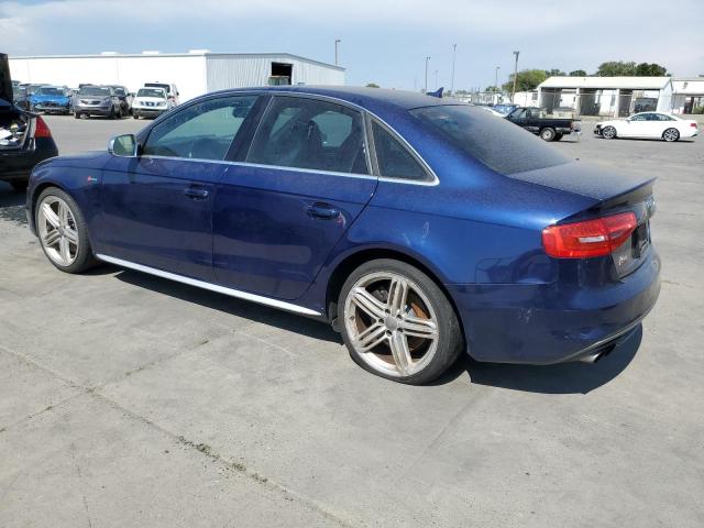 WAUBGAFL2EA017991 - 2014 AUDI S4 PREMIUM PLUS BLUE photo 2