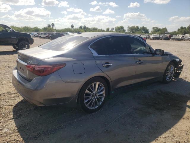 JN1EV7BP6MM702058 - 2021 INFINITI Q50 LUXE GRAY photo 3