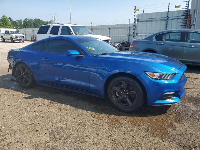 1FA6P8AM9H5255899 - 2017 FORD MUSTANG BLUE photo 4