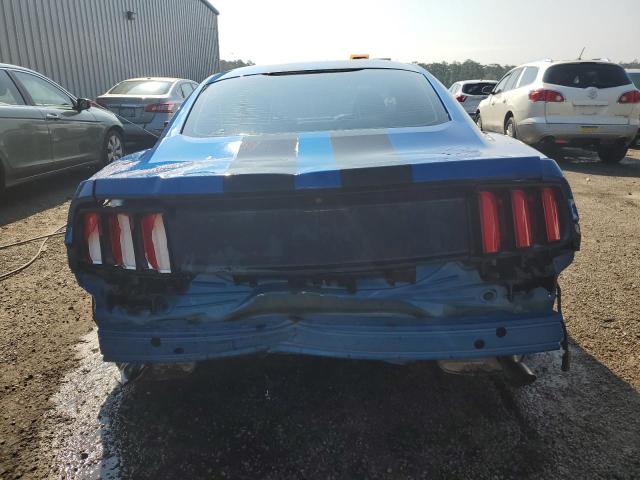 1FA6P8AM9H5255899 - 2017 FORD MUSTANG BLUE photo 6