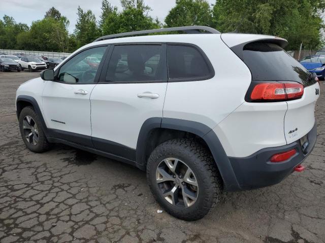 1C4PJMBS8EW156633 - 2014 JEEP CHEROKEE TRAILHAWK WHITE photo 2