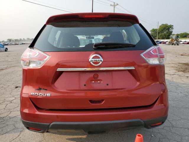 KNMAT2MT2FP565247 - 2015 NISSAN ROGUE S RED photo 6