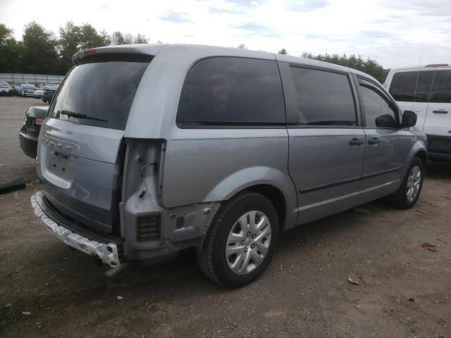 2C4RDGBG8GR251749 - 2016 DODGE GRAND CARA SE SILVER photo 3