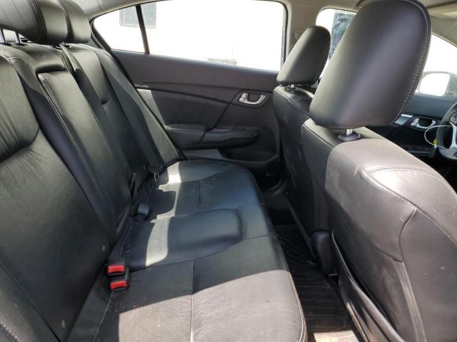 2HGFB2F92FH532023 - 2015 HONDA CIVIC EXL შავი ფოტო 10