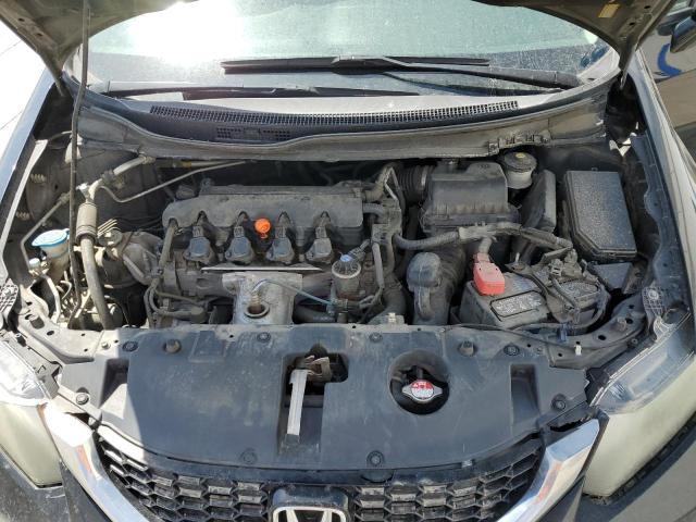 2HGFB2F92FH532023 - 2015 HONDA CIVIC EXL შავი ფოტო 11