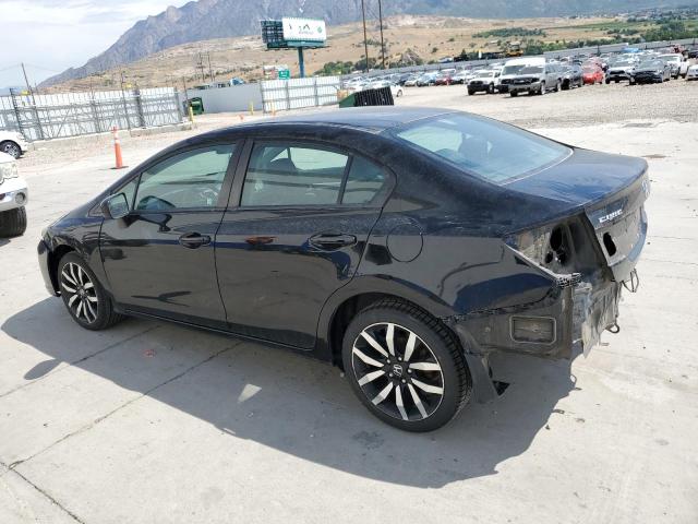 2HGFB2F92FH532023 - 2015 HONDA CIVIC EXL შავი ფოტო 2