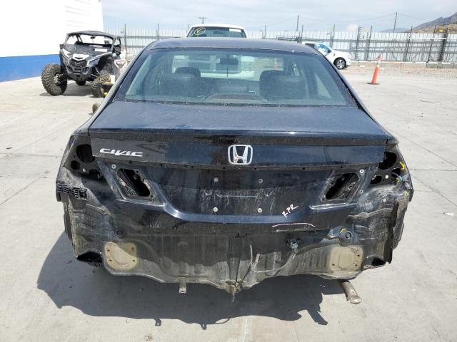 2HGFB2F92FH532023 - 2015 HONDA CIVIC EXL შავი ფოტო 6