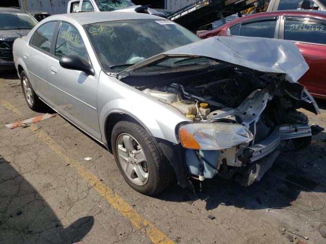 1B3EL46X23N551046 - 2003 DODGE STRATUS SE SILVER photo 1