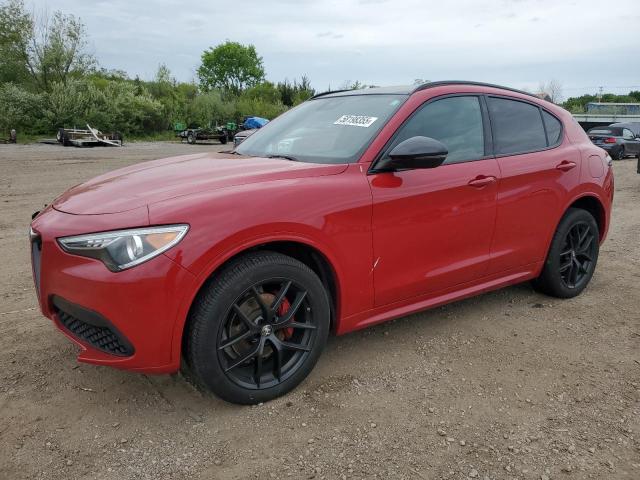 ZASPAKBN8M7D02088 - 2021 ALFA ROMEO STELVIO TI RED photo 1